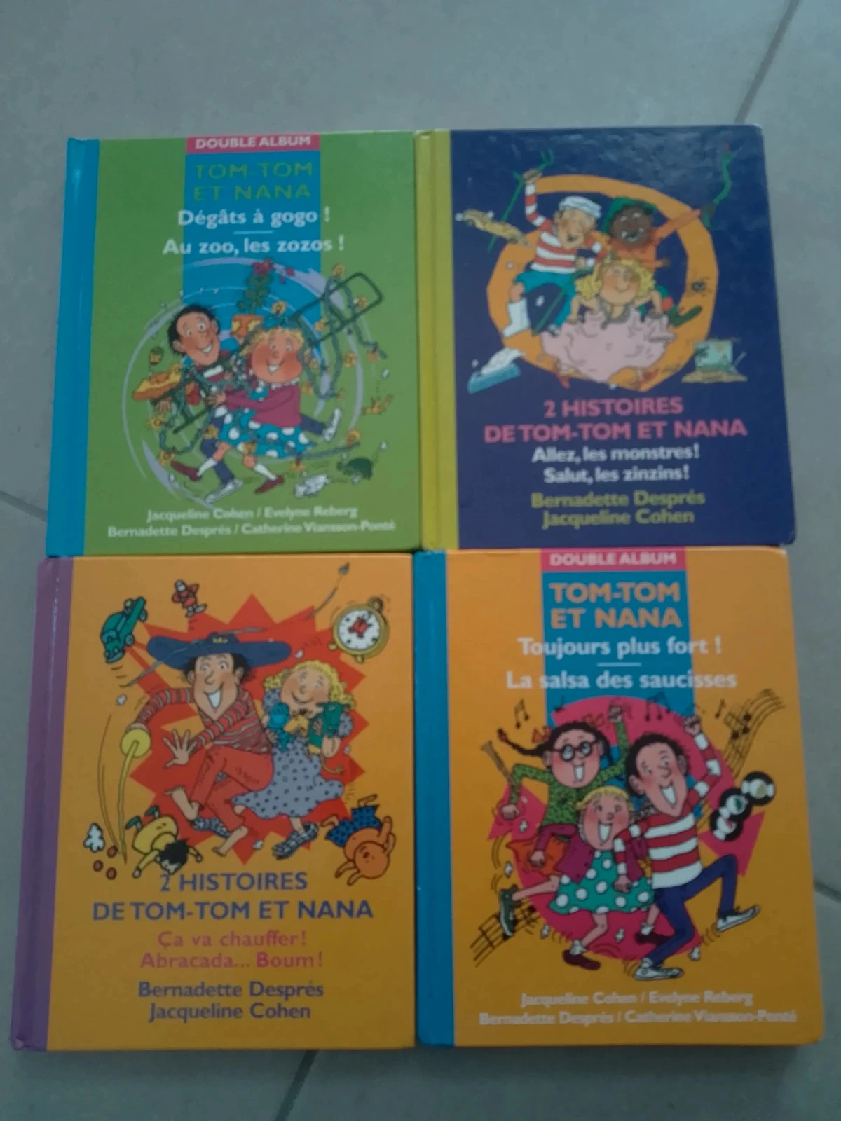 Lot de 4 bd compilées TomTom et nana